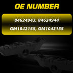 Front Bumper Cover Support Brackets for Chevy Silverado 1500 (2019â2023)