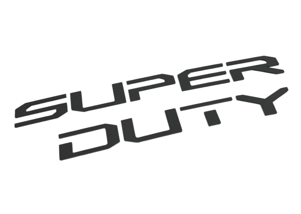 Hood Insert Letters Replacement for 2023-2025 Ford Super Duty
