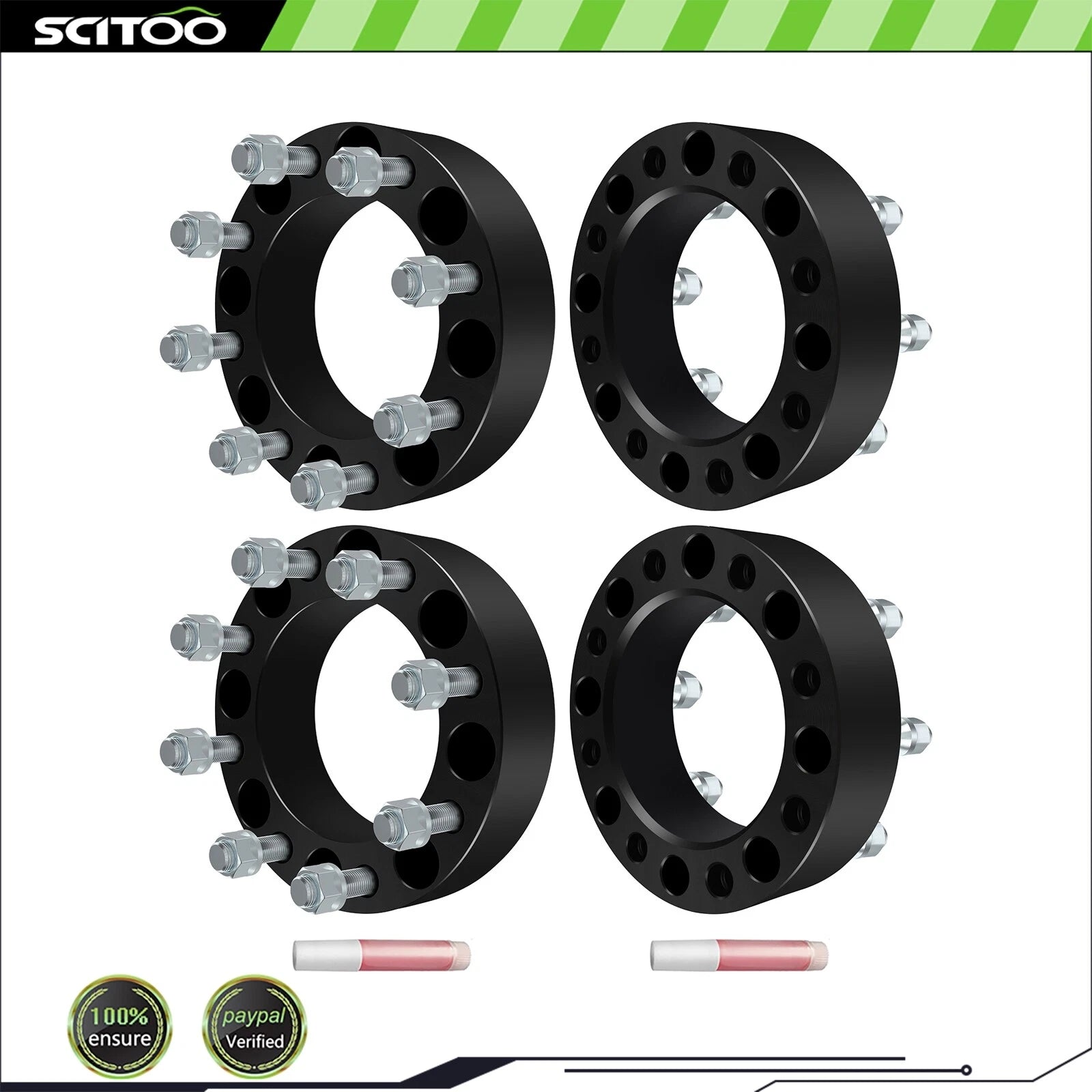 4X 2" Wheel Spacers 8x170 for Ford F250 F350 Super Duty (1999–2002) 14x2 Stud