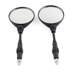 Universal 10mm Folding Side Rearview Mirrors for Dirtbike Motorcycle