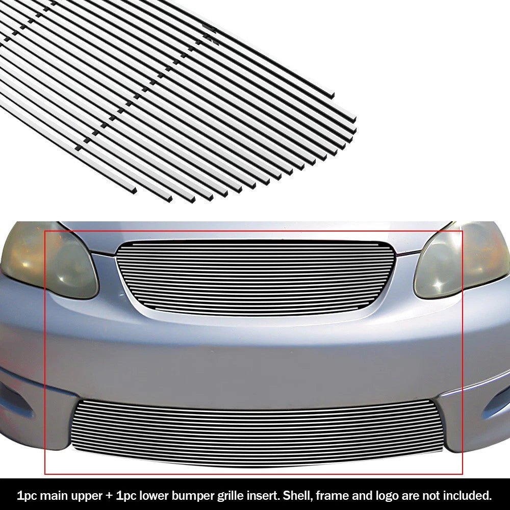 Billet Grille Combo for Toyota Corolla S/XRS (2005-2008)