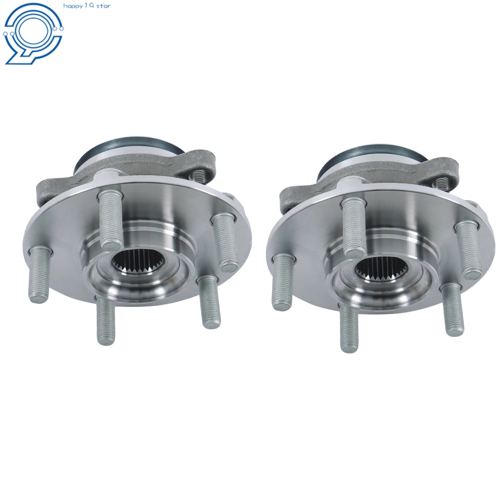 Front Wheel Hub Bearings Pair for Nissan Rogue Select Sentra (2008–2013)