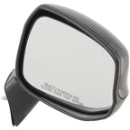 Manual Remote Mirror for Honda Civic (2012–2013) Right Textured Black