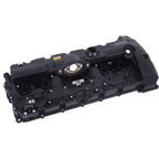 Black Aluminum Engine Valve Cover with Gasket for BMW 128i 328i 528i Z4 X3 (2008–2013)