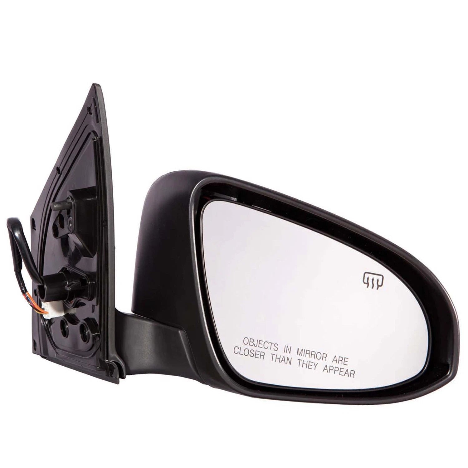 Power Door Mirror Replacement Ready to Paint Passenger for GMC Sierra (2007–2013)