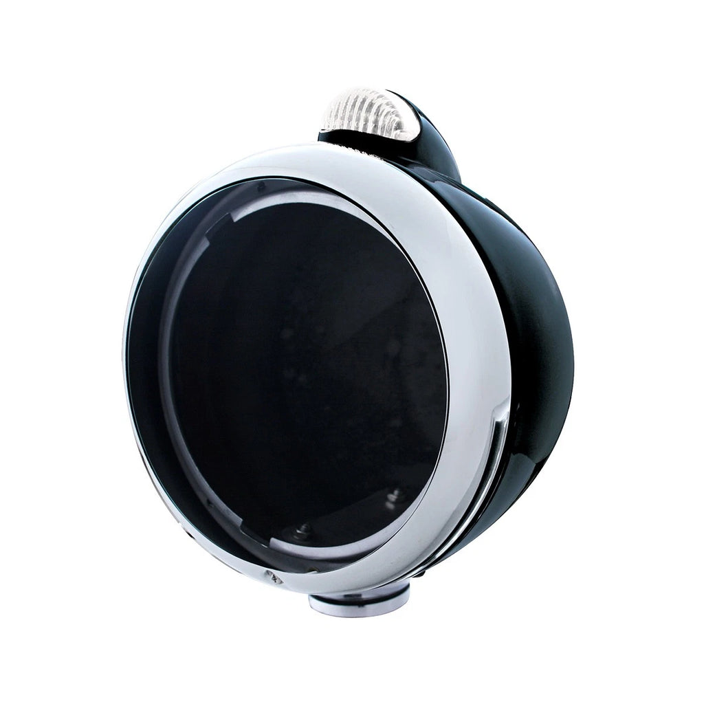 Headlight Housing with LED Signal for Black Guide 682-C (No Bulb) (2001–2006)