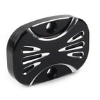 CNC Cut Rear Brake Master Cylinder Cover for Harley Electra Glide Road King