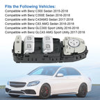 Driver Side Master Power Window Switch for Mercedes Benz GLC300 (2015-2021)