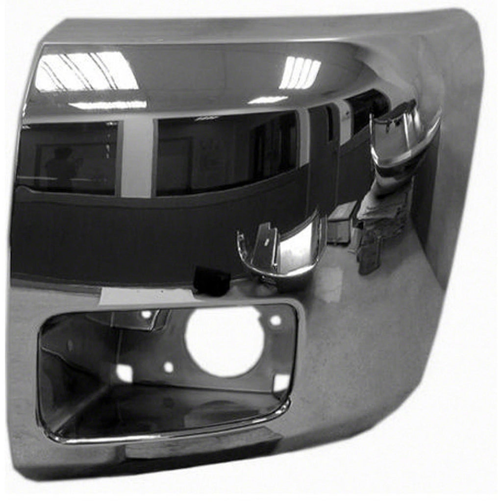 Replacement Chrome Driver Side Front Bumper End (See compatibility Chart)