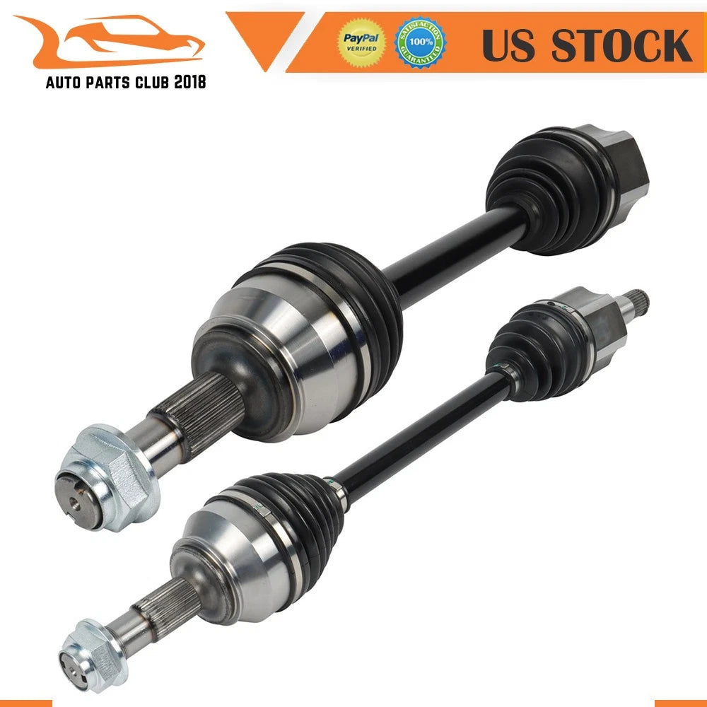Pair CV Axles for Ram ProMaster 1500 2500 3500 3.6L (2014–2019)