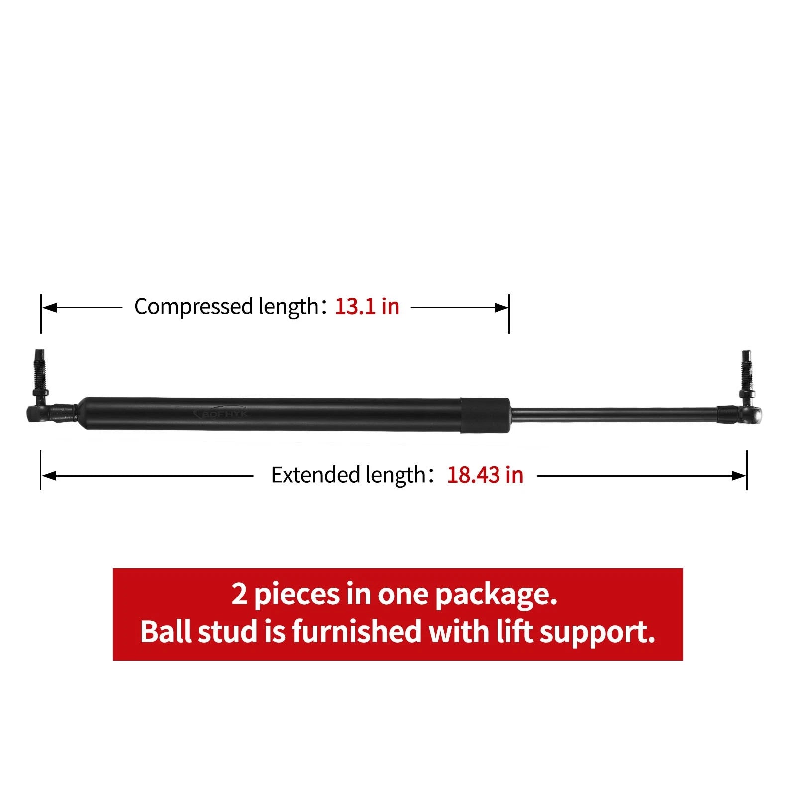 Set of 2 Rear Tailgate Lift Support Struts for Jeep Grand Cherokee