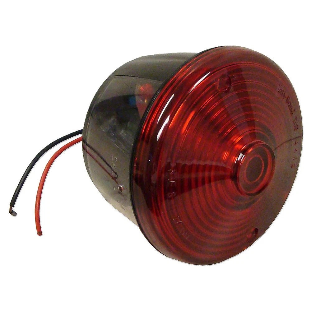 12V Round Red Tail Light Assembly for Minneapolis Moline (Replaces 10A24895)
