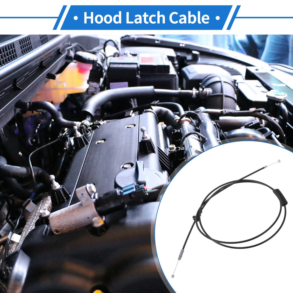 Hood Release Cable No. 536300D170 for Toyota Vios (2014–2017)