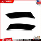 Front Bumper Side Marker Lights Pair Amber Smoked for Cadillac XTS (2013–2017)