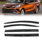Set of 4 Window Visors for Toyota Sienna (2021–2024)
