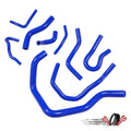 Blue Silicone Radiator Hose Kit for Honda Civic (1992–2000)