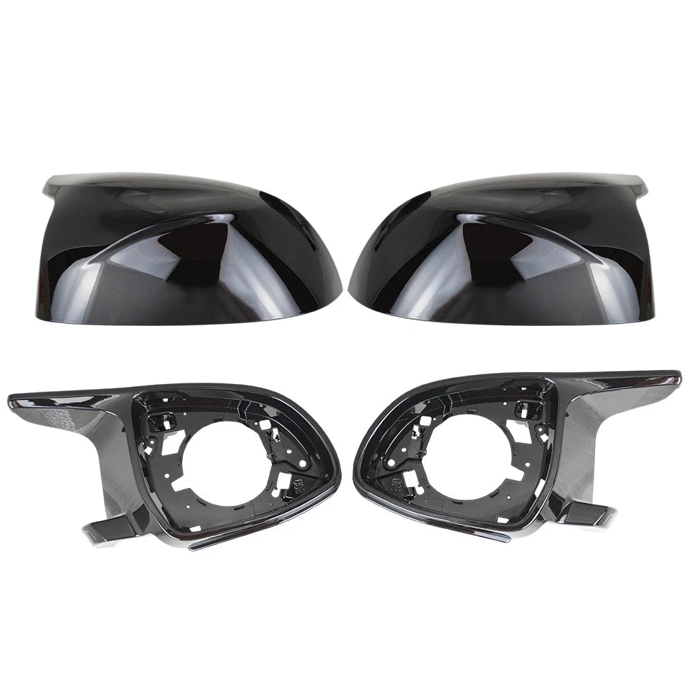 M Style Mirror Cover Conversion Housing for BMW G05 X5 G06 X6 X4 X3 X7 (2019–2023)