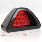 Tail Light Assembly for Pickups Trucks SUVs (Black Shell Red LED)