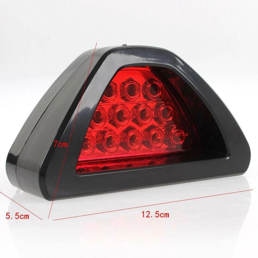 Tail Light Assembly for Pickups Trucks SUVs (Black Shell Red LED)