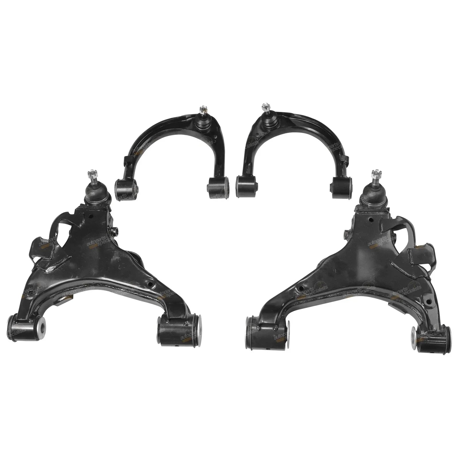2 x U/L Control Arms w Ball Joints for Landcruiser UZJ200 VDJ200 (2007–2021)