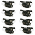 Set of 8 Delphi Direct Ignition Coils for Buick Cadillac Chevy Hummer Saab (V8)