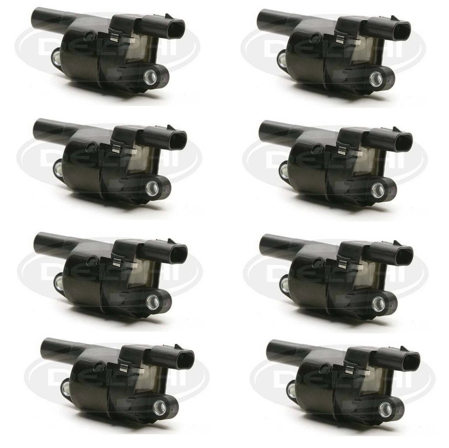 Set of 8 Delphi Direct Ignition Coils for Buick Cadillac Chevy Hummer Saab (V8)