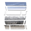 Diamond Grade 12pc 8" Rocker Panels for 2014-18 Chevy Silverado Crew Cab 8' Bed