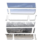 Diamond Grade 12pc 8" Rocker Panels for 2014-18 Chevy Silverado Crew Cab 8' Bed