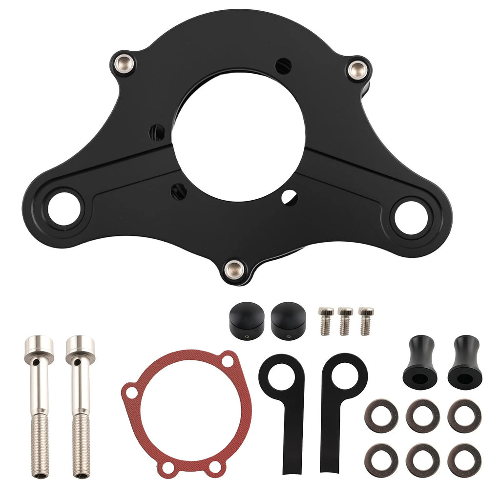 Black CNC Air Filter for Harley Dyna/Softail EVO Twin Cam (1993–2017)