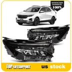 Pair Full LED Headlight Assembly for Chevrolet Equinox (2022–2024)