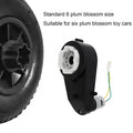24V RS555 DC Motor Gearbox 40000RPM for Toy Vehicle Drive Systems