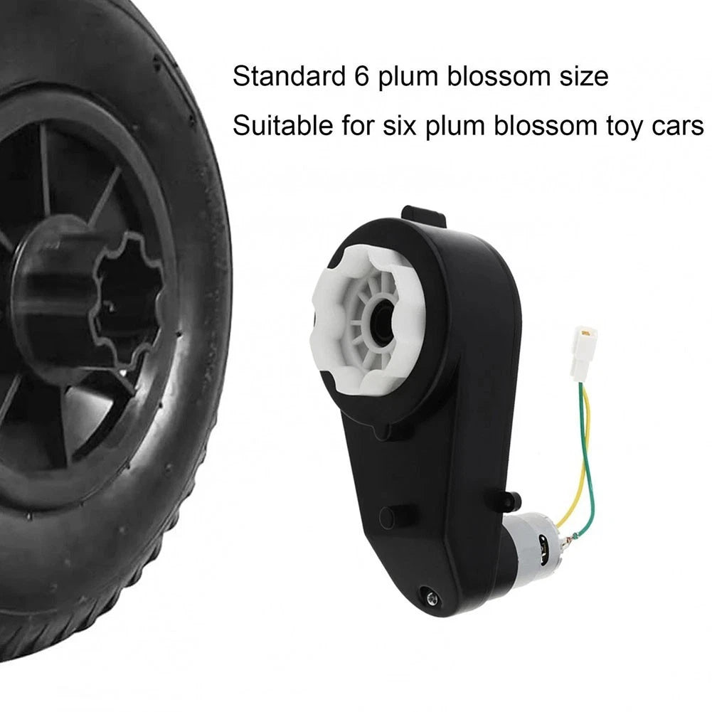 24V RS555 DC Motor Gearbox 40000RPM for Toy Vehicle Drive Systems