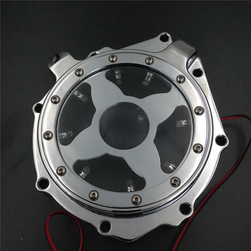 Engine Stator Cover for Honda CBR1000RR (2004–2007) CB1000RA (2008–2024) Blue LED