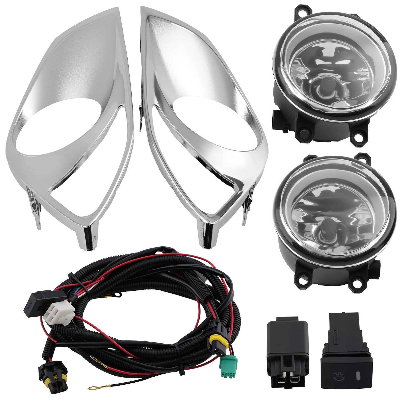 Set of 2 Fog Driving Lamps for Toyota Avalon (2013–2015) 812200W040 TO2593133