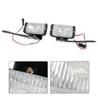 Pair Fog Lights with Bulbs for Chevy GMC C/K 1500 2500 3500 (1988–2000)