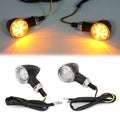 Set of 2 Bullet Turn Signal Lights for Universal Motorcycles
