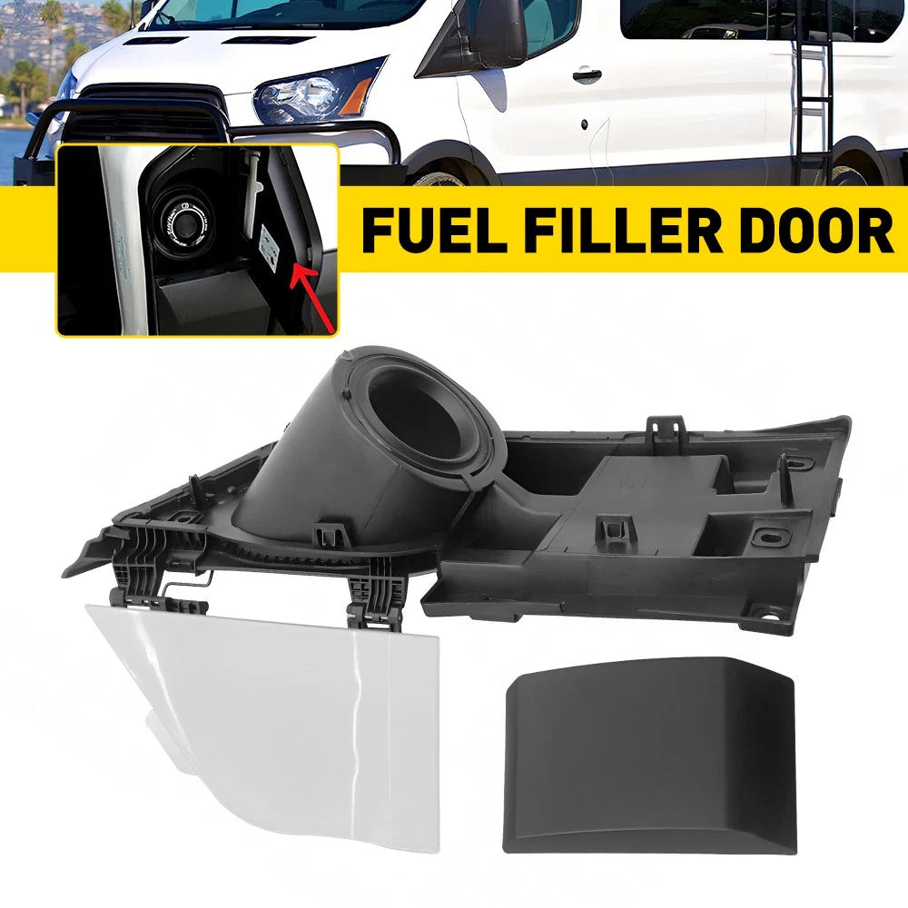 Upper & Lower Gas Cover with Fuel Filler Door for Ford Transit 150 (2015–2023)