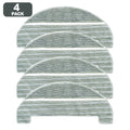 Set of 4 Mop Cloths for Vactidy T7 T8 Robot Vacuum Cleaner