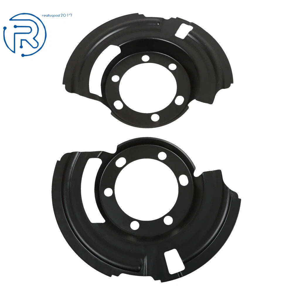 2PC Front Brake Dust Shield for Jeep Cherokee XJ Wrangler (1984–2001) 52005477