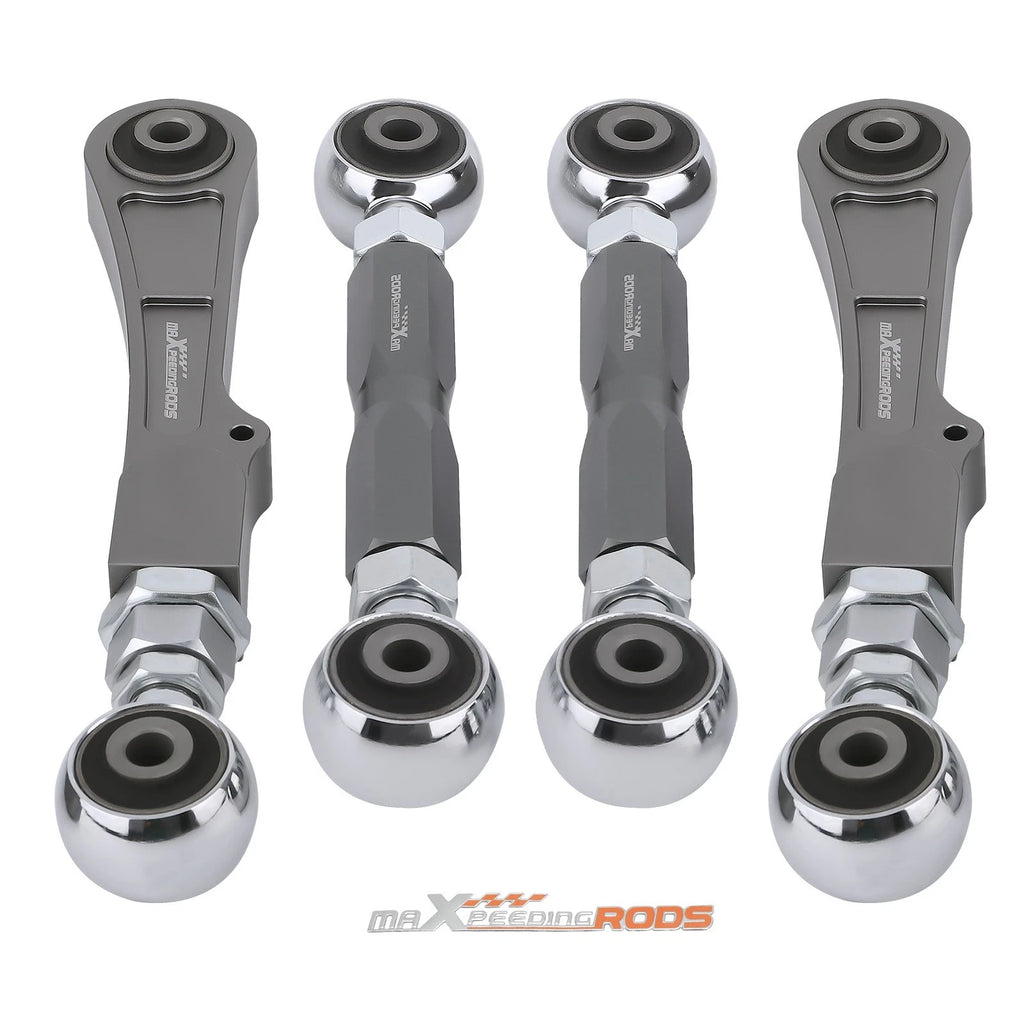 Set of 4 Rear Adjustable Camber & Toe Control Arms for Tesla Model X/S (2015–2023)