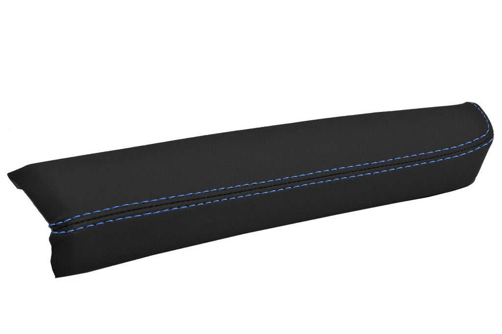 Set of 2 Front Door Armrest Panel Covers for Nissan 350Z (2003–2005) Blue Stitch