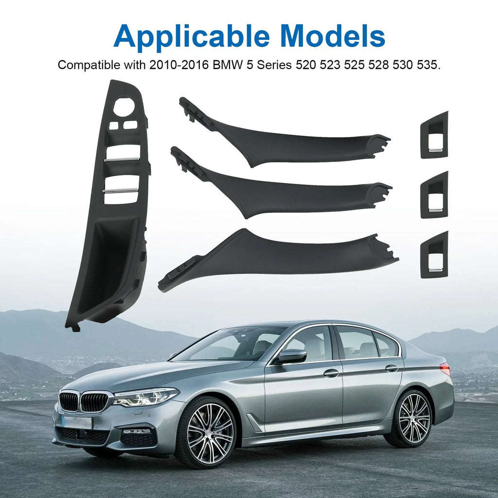 Door Switch Panel Handle Trim for BMW 535i 520i 523i 528i (2010-2016)