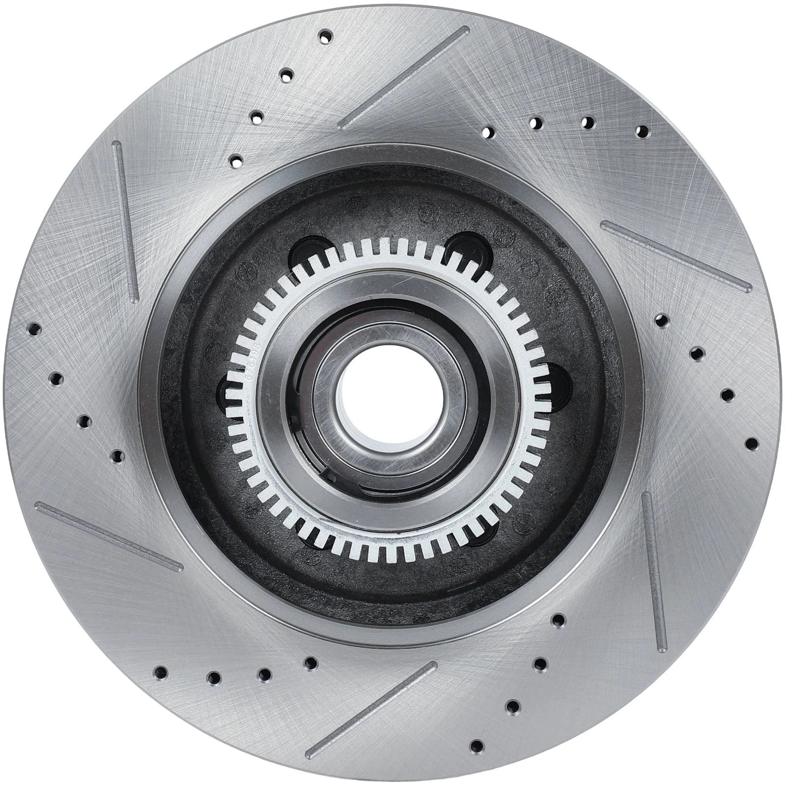 Front Drilled & Slotted Brake Rotors for Ford F-150 (2004–2008) RWD