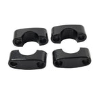 Black 22mm 7/8" Handlebar Mount Clamp Riser for Dirt Pit Bike ATV