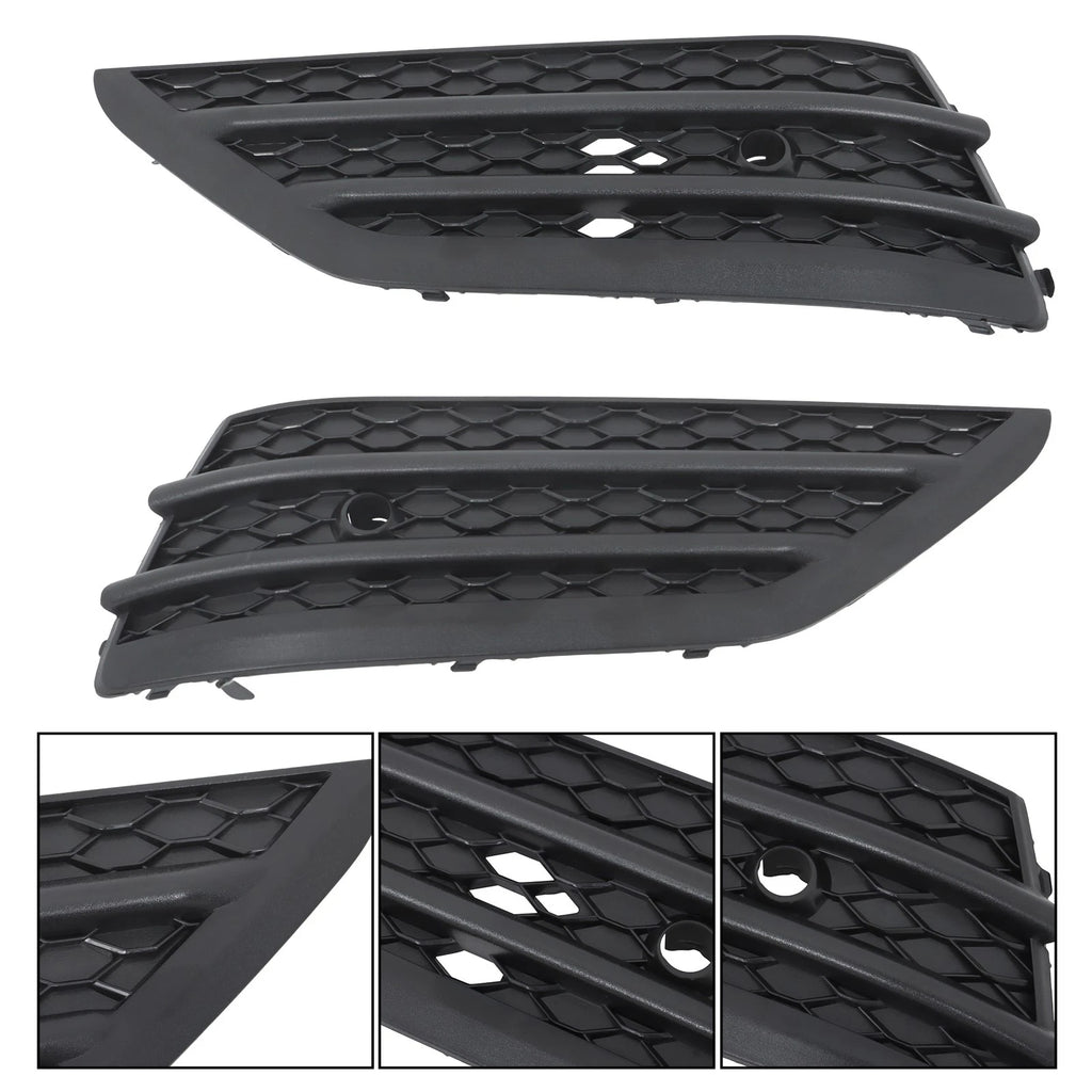 Set of 2 Front Bumper Fog Light Covers for Honda Pilot (2016-2018)