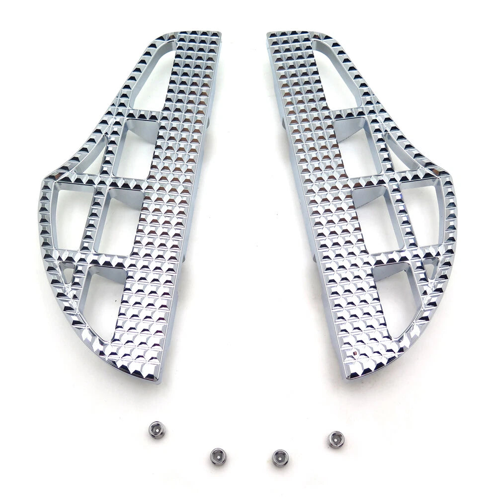 Shark Fin Dominator Leaf Passenger Footboard for Harley Touring (1986–2019)