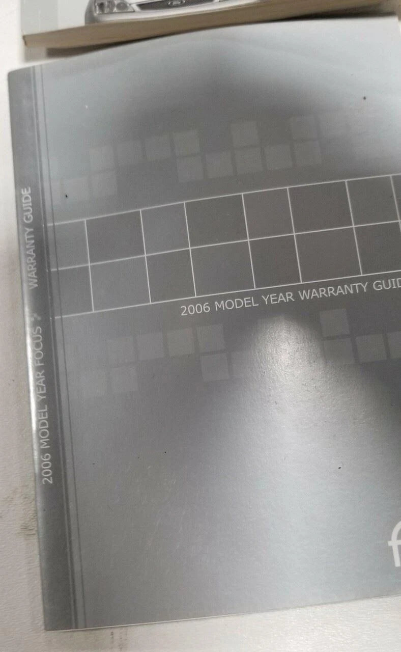 Owners Manual with Case for Ford Focus (2006) OEM