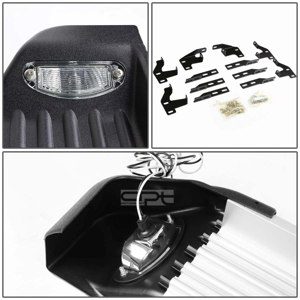 5.25" Aluminum Lighted Running Board Side Step Nerf Bar for Honda Pilot (2009–2015)