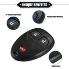 3 Button Keyless Entry Remote Key Cover for Buick Enclave (No Chip)