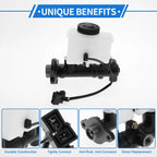 Brake Master Cylinder with Reservoir No. UB3943400 for Mazda B2000 (1986–1990)